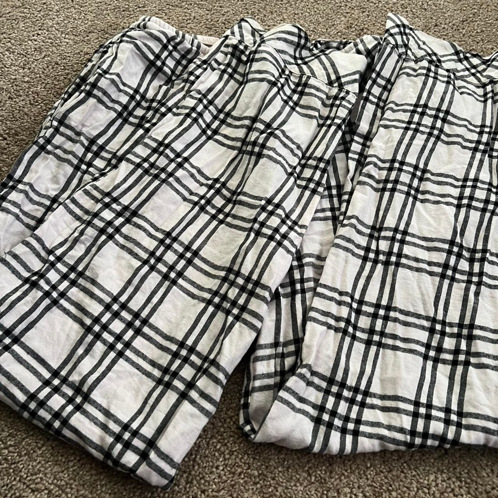 Plaid pajama pants